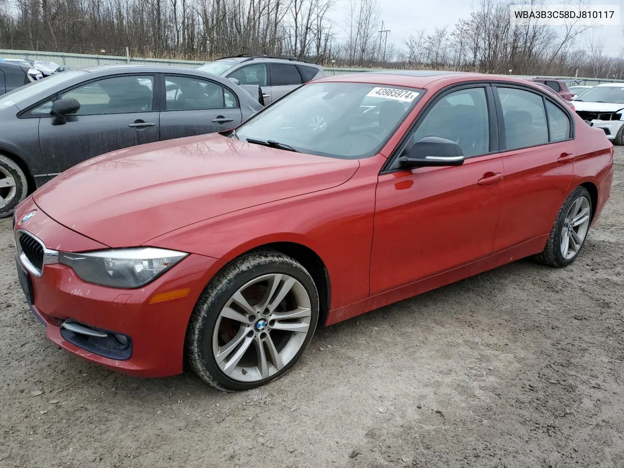 2013 BMW 328 Xi VIN: WBA3B3C58DJ810117 Lot: 43985974