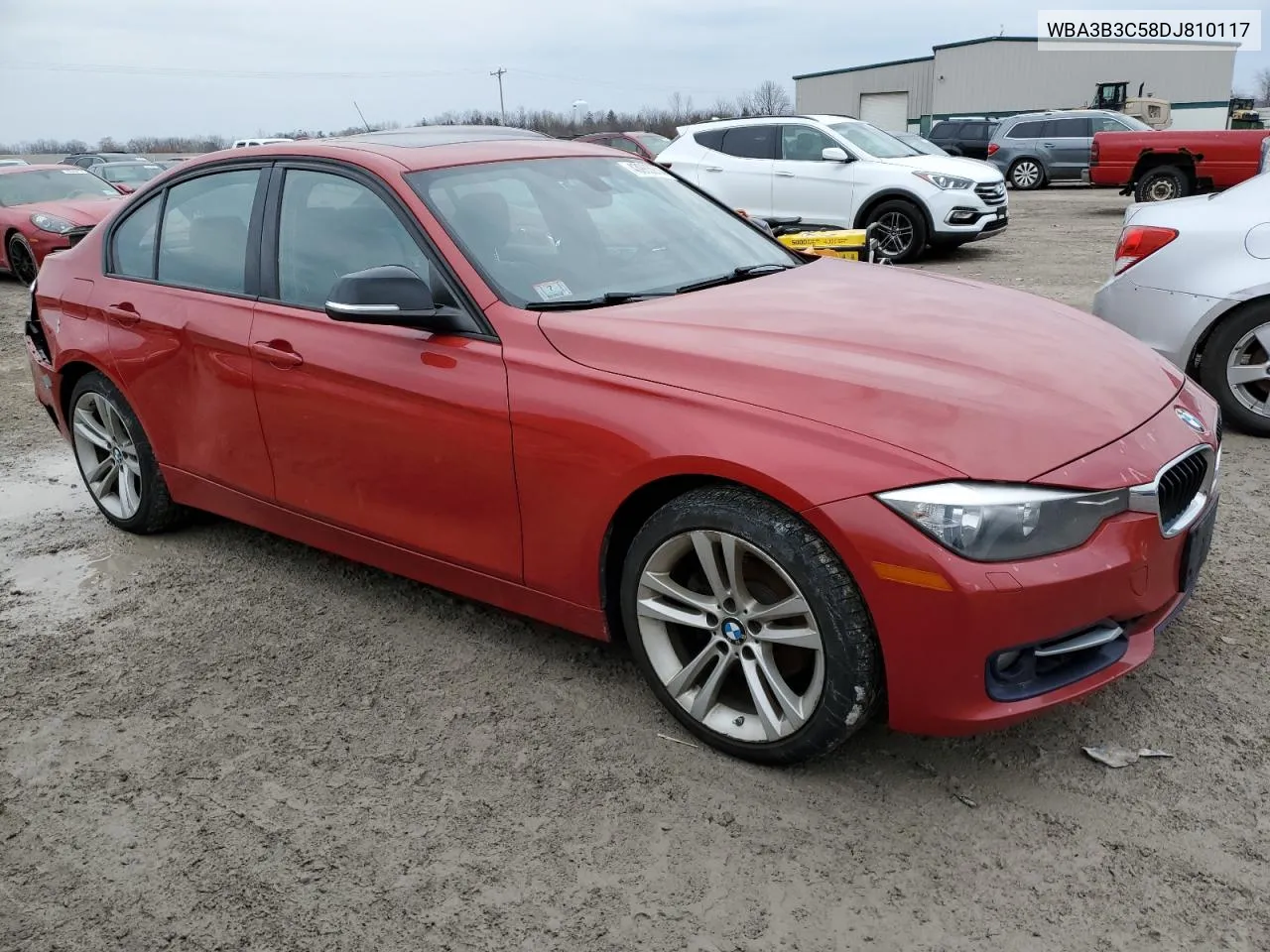 2013 BMW 328 Xi VIN: WBA3B3C58DJ810117 Lot: 43985974