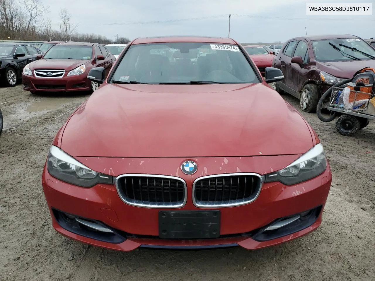 2013 BMW 328 Xi VIN: WBA3B3C58DJ810117 Lot: 43985974