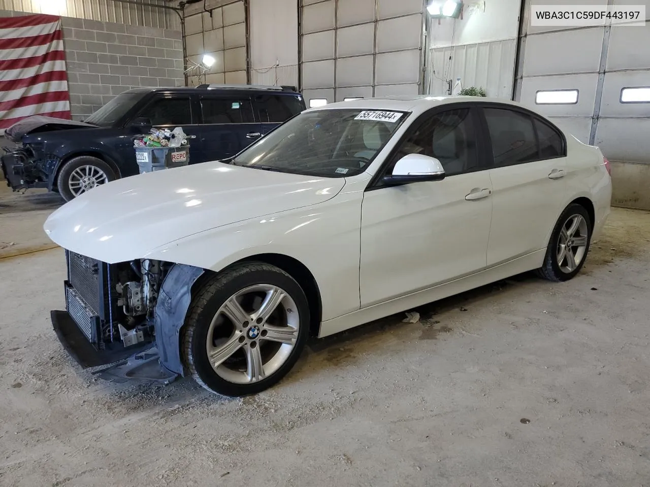 2013 BMW 328 I Sulev VIN: WBA3C1C59DF443197 Lot: 55716944