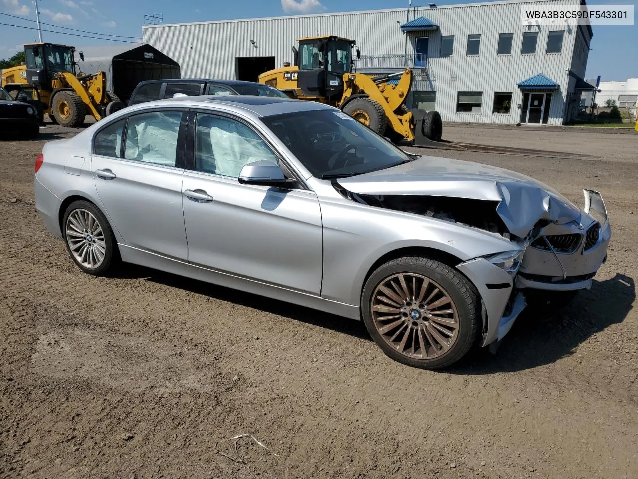 2013 BMW 328 Xi VIN: WBA3B3C59DF543301 Lot: 61140294