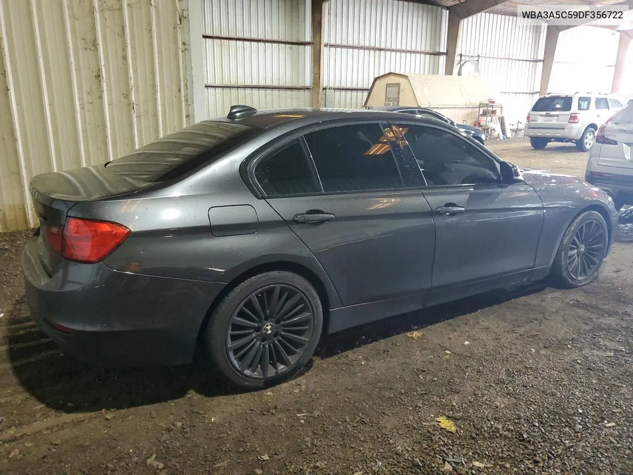 2013 BMW 328 I VIN: WBA3A5C59DF356722 Lot: 64121174