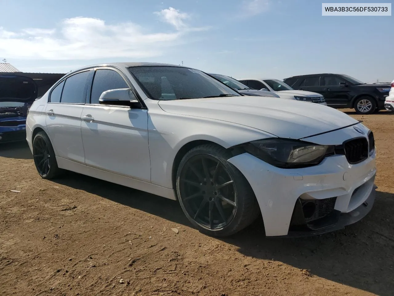 2013 BMW 328 Xi VIN: WBA3B3C56DF530733 Lot: 65154024