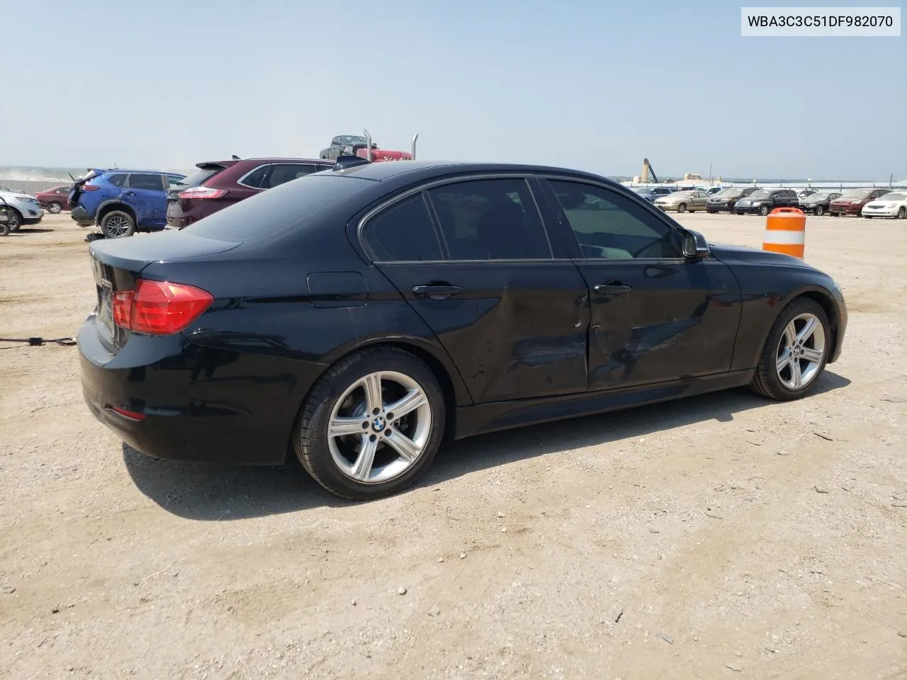 2013 BMW 320 I xDrive VIN: WBA3C3C51DF982070 Lot: 65396934