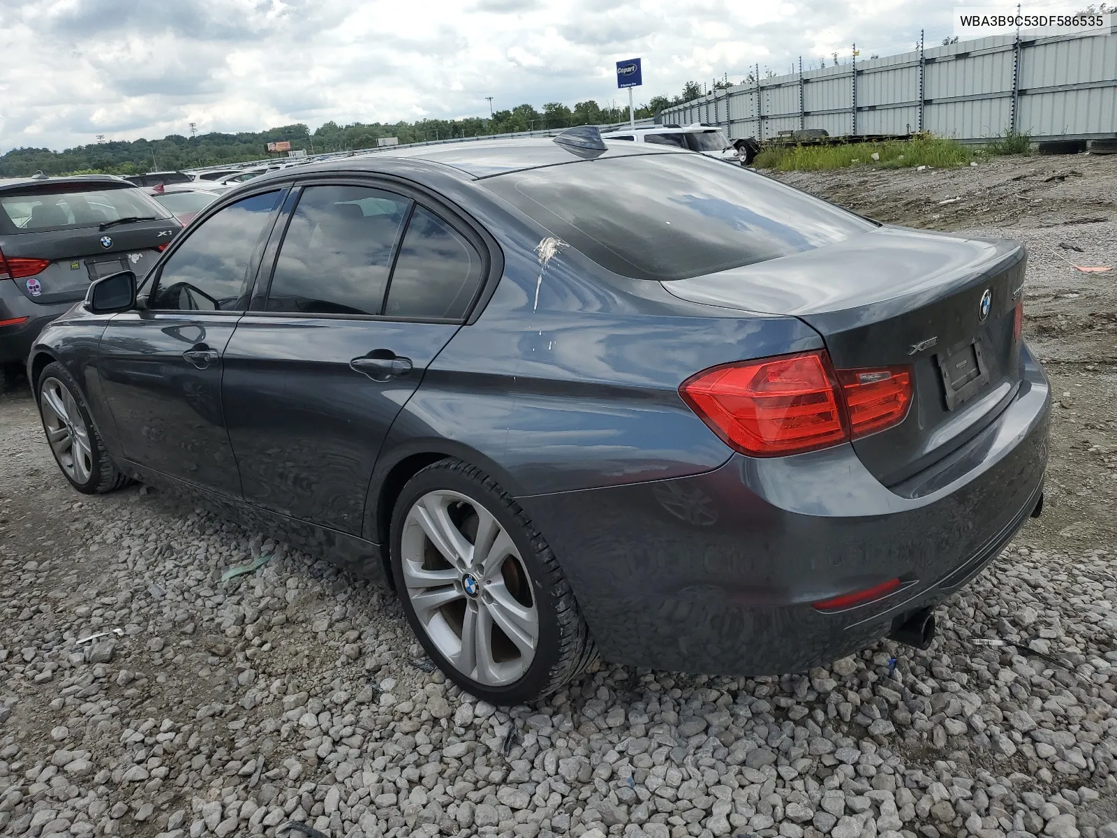 2013 BMW 335 Xi VIN: WBA3B9C53DF586535 Lot: 65420104