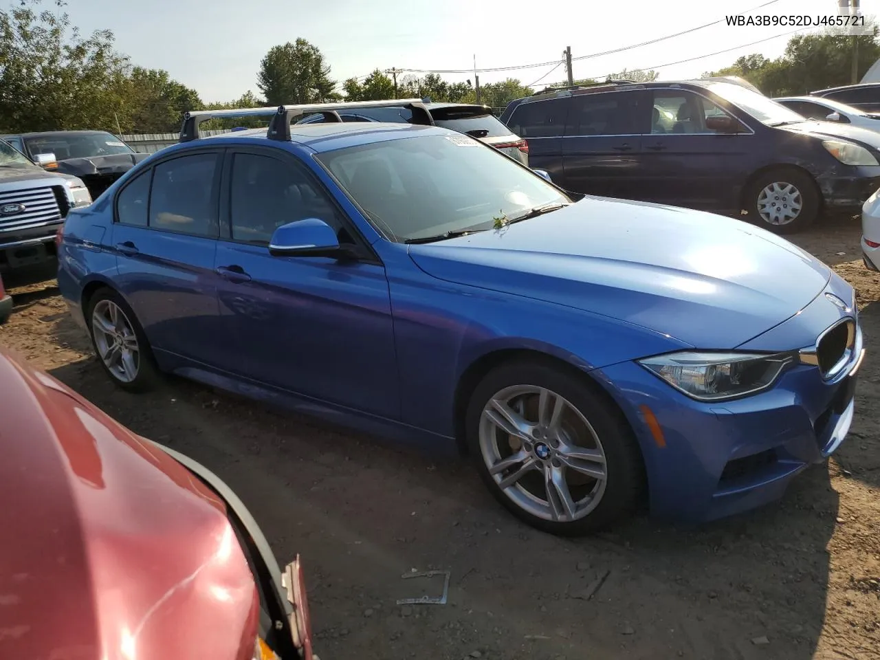 2013 BMW 335 Xi VIN: WBA3B9C52DJ465721 Lot: 67908534