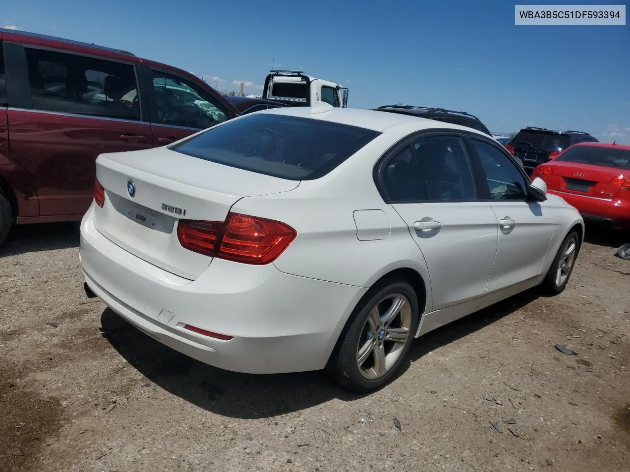 2013 BMW 328 Xi Sulev VIN: WBA3B5C51DF593394 Lot: 68772014