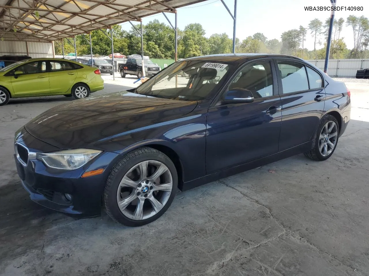 2013 BMW 335 Xi VIN: WBA3B9C58DF140980 Lot: 69199014