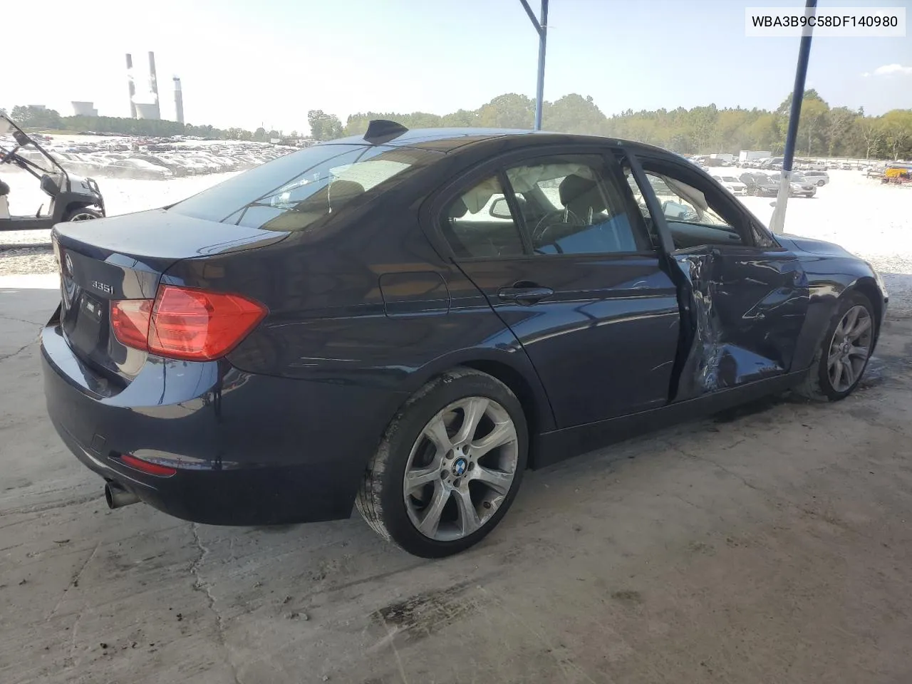 2013 BMW 335 Xi VIN: WBA3B9C58DF140980 Lot: 69199014