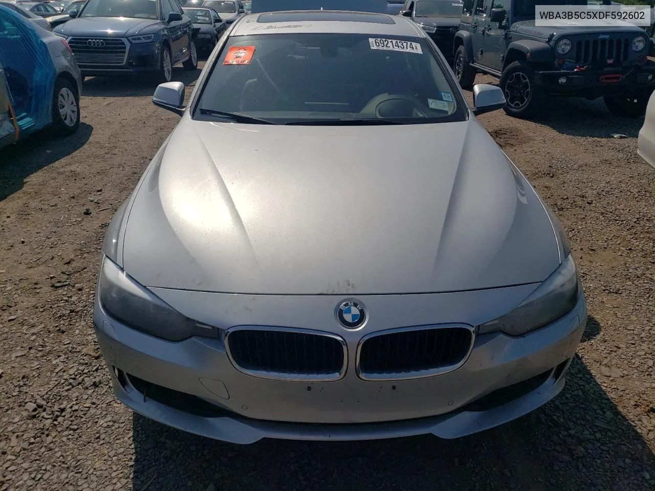 2013 BMW 328 Xi Sulev VIN: WBA3B5C5XDF592602 Lot: 69214374