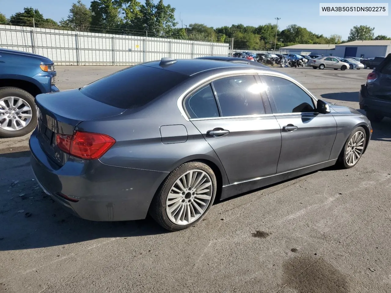 2013 BMW 328 Xi Sulev VIN: WBA3B5G51DNS02275 Lot: 69893654