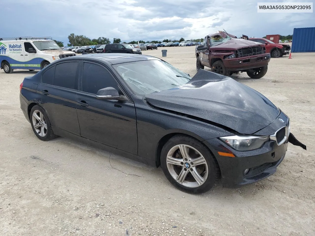 2013 BMW 328 I VIN: WBA3A5G53DNP23095 Lot: 70134764