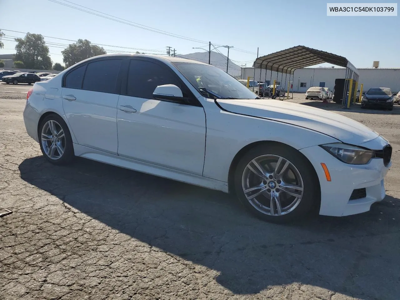 2013 BMW 328 I Sulev VIN: WBA3C1C54DK103799 Lot: 70137744