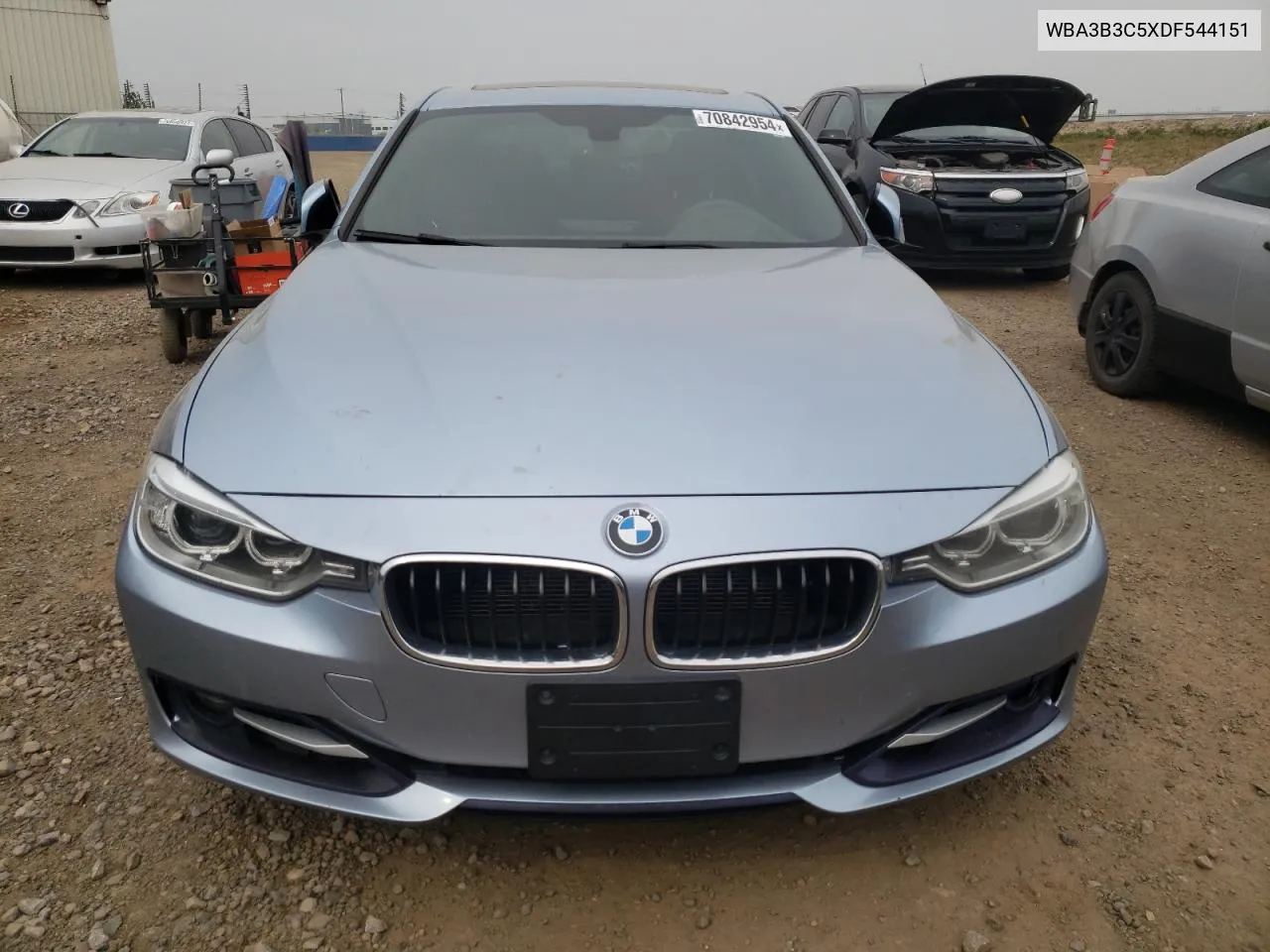 2013 BMW 328 Xi VIN: WBA3B3C5XDF544151 Lot: 70842954