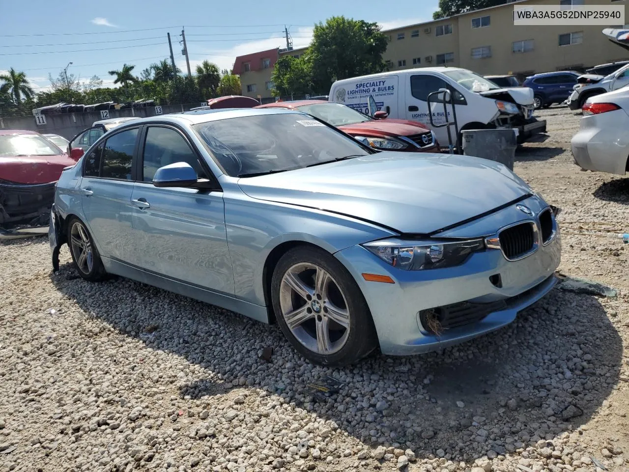 2013 BMW 328 I VIN: WBA3A5G52DNP25940 Lot: 70867414