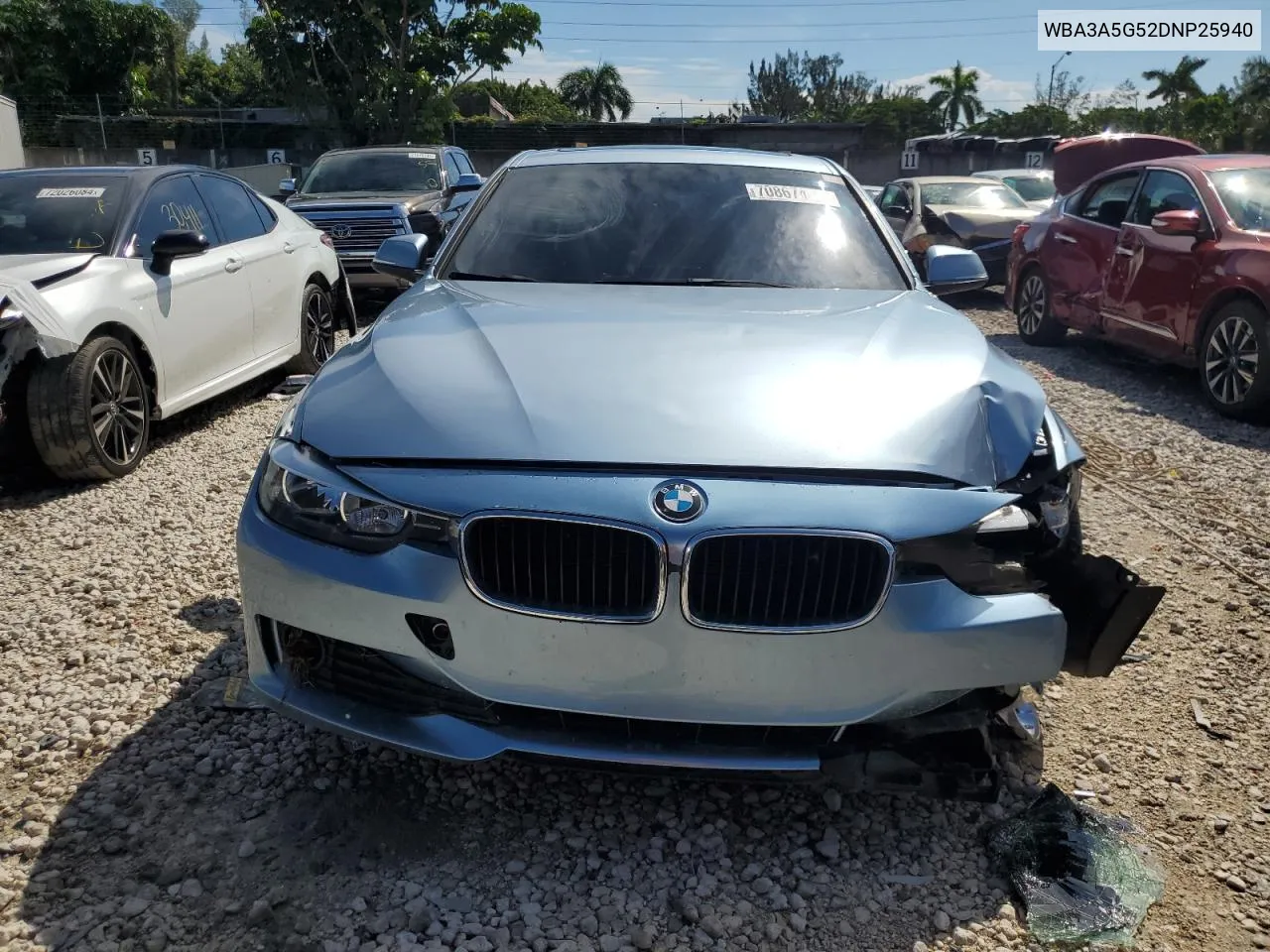 2013 BMW 328 I VIN: WBA3A5G52DNP25940 Lot: 70867414