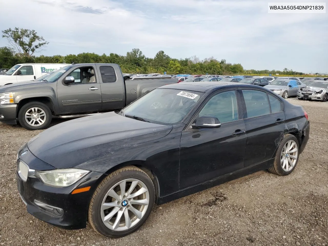 2013 BMW 328 I VIN: WBA3A5G54DNP21839 Lot: 70875694