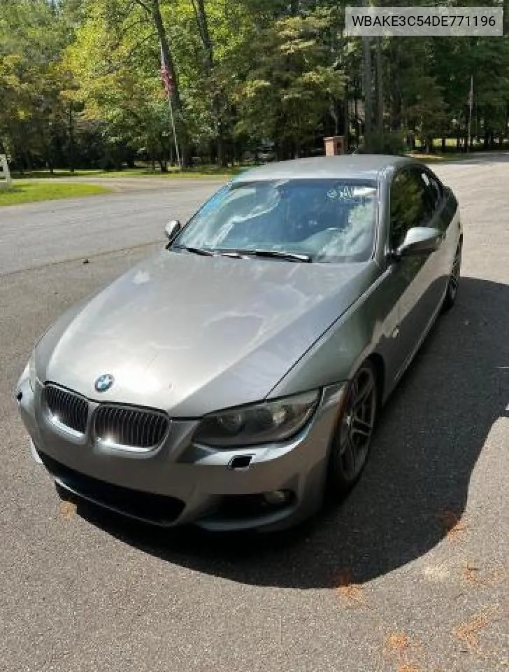 2013 BMW 328 I VIN: WBAKE3C54DE771196 Lot: 71943354