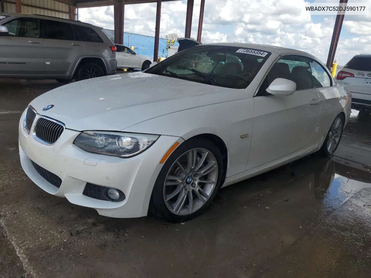 2013 BMW 335 I VIN: WBADX7C52DJ590177 Lot: 73655354