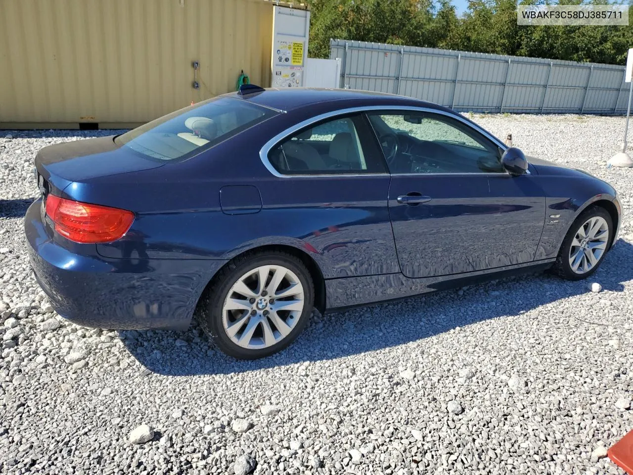 2013 BMW 328 Xi VIN: WBAKF3C58DJ385711 Lot: 74729764