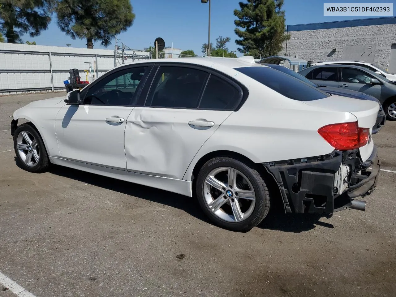 2013 BMW 320 I VIN: WBA3B1C51DF462393 Lot: 75252634