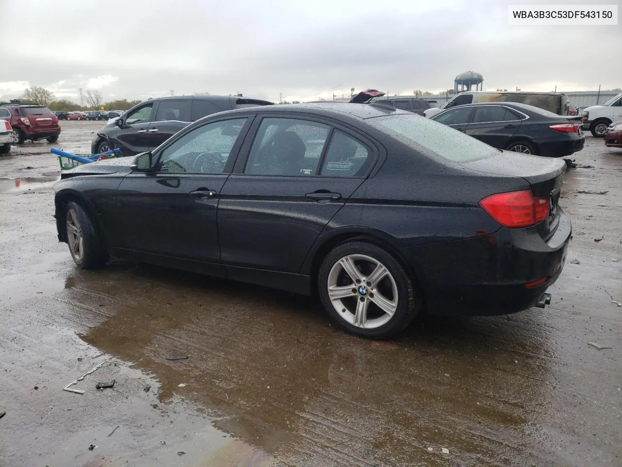 2013 BMW 328 Xi VIN: WBA3B3C53DF543150 Lot: 75607674