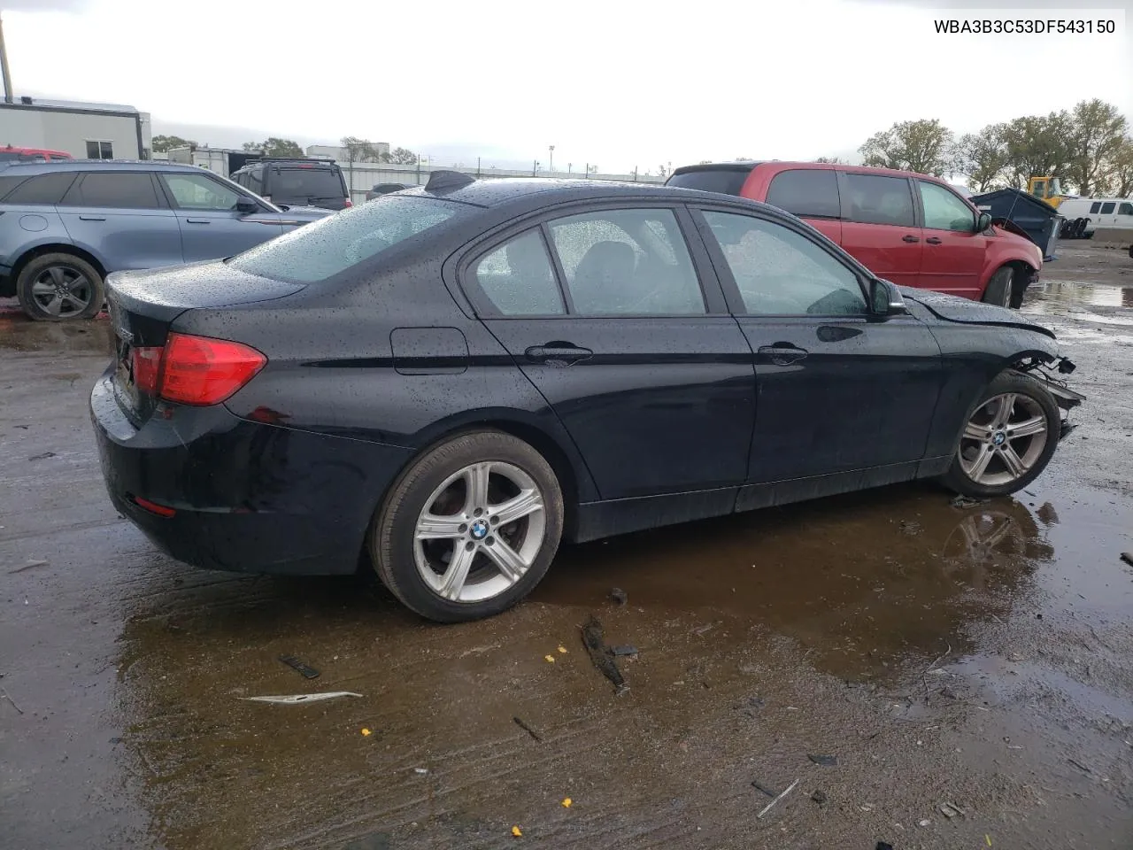 2013 BMW 328 Xi VIN: WBA3B3C53DF543150 Lot: 75607674