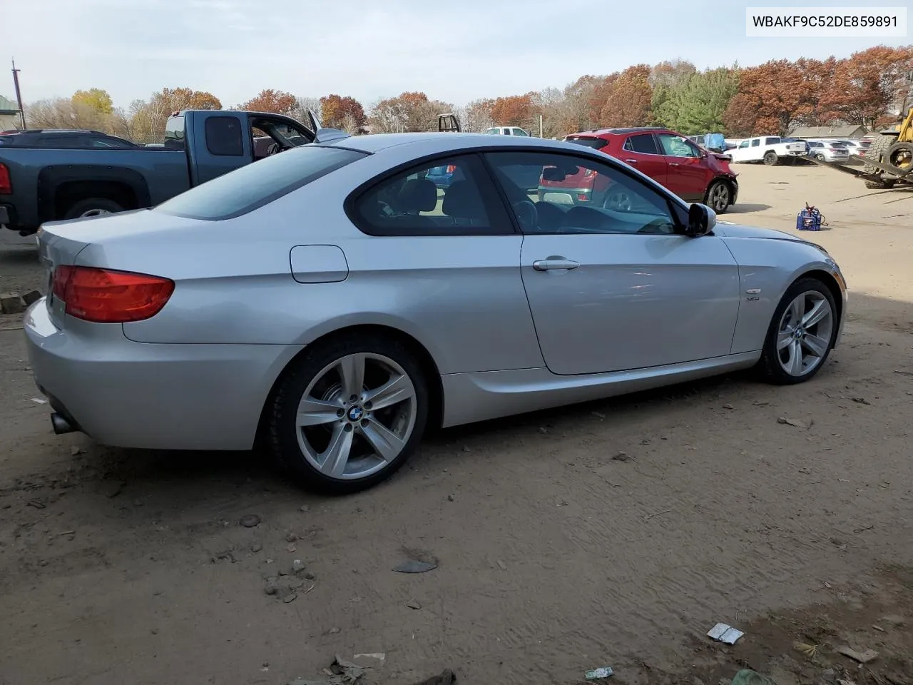 2013 BMW 335 Xi VIN: WBAKF9C52DE859891 Lot: 76787154