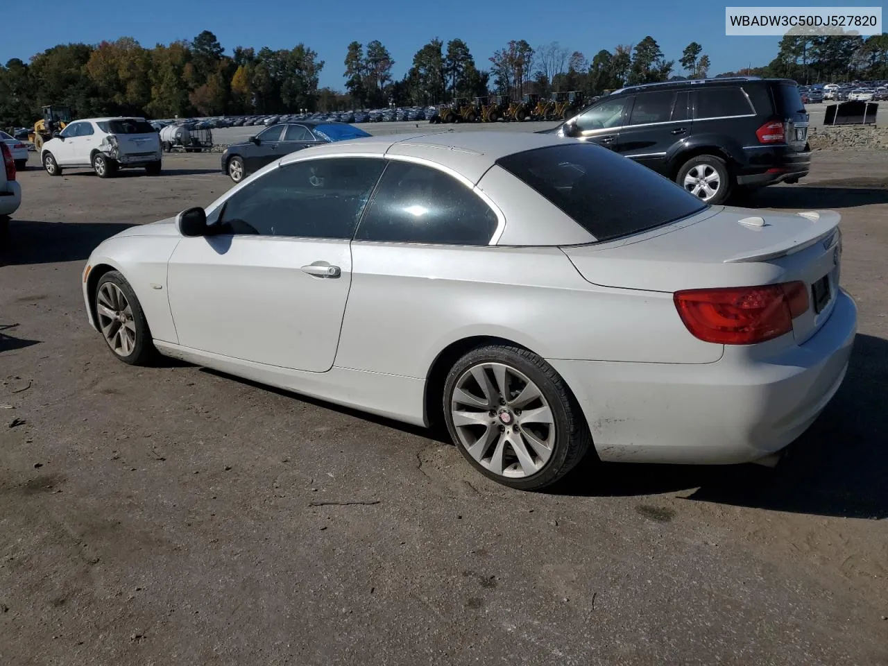 2013 BMW 328 I VIN: WBADW3C50DJ527820 Lot: 77545734