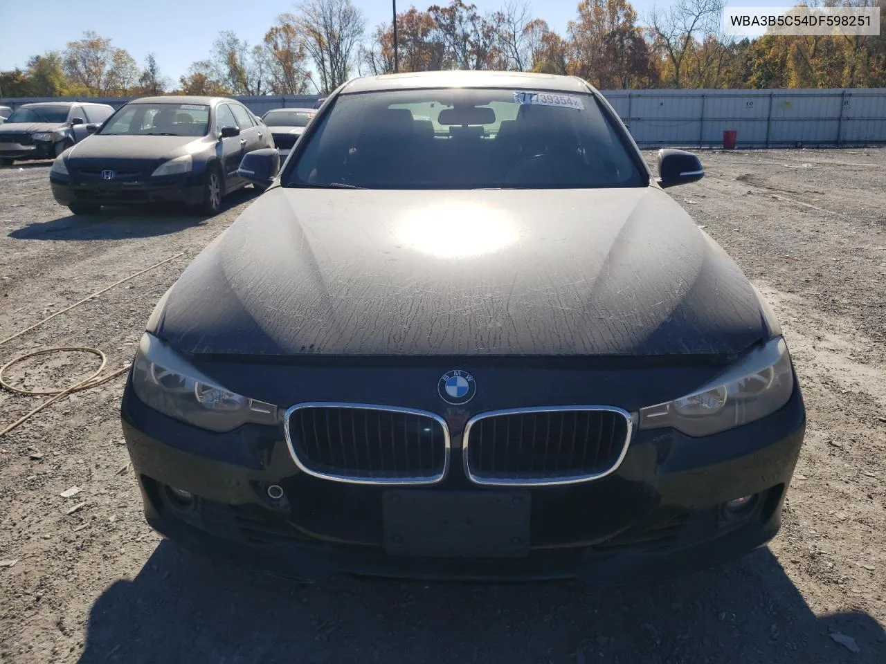 2013 BMW 328 Xi Sulev VIN: WBA3B5C54DF598251 Lot: 77739354