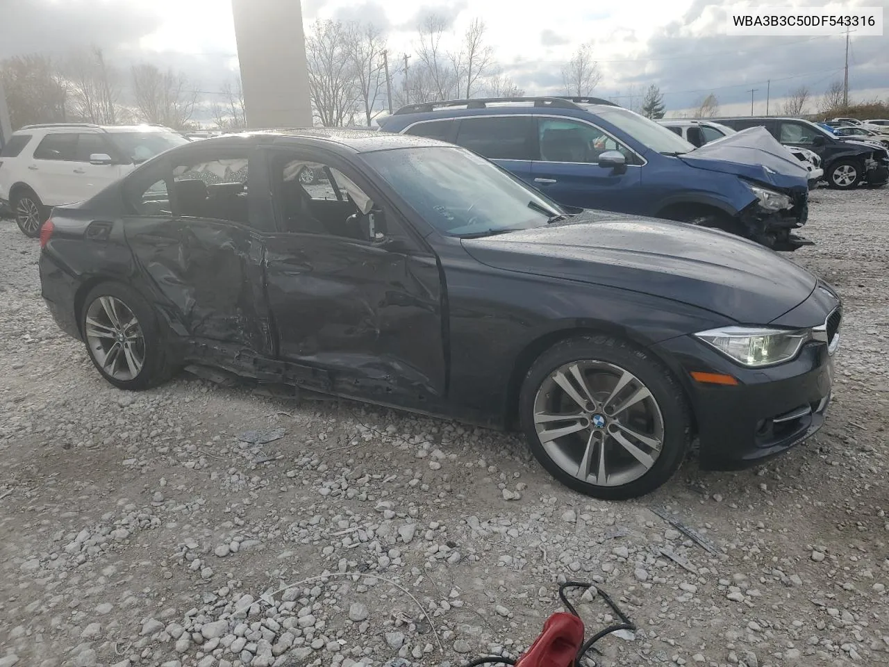 2013 BMW 328 Xi VIN: WBA3B3C50DF543316 Lot: 78632414