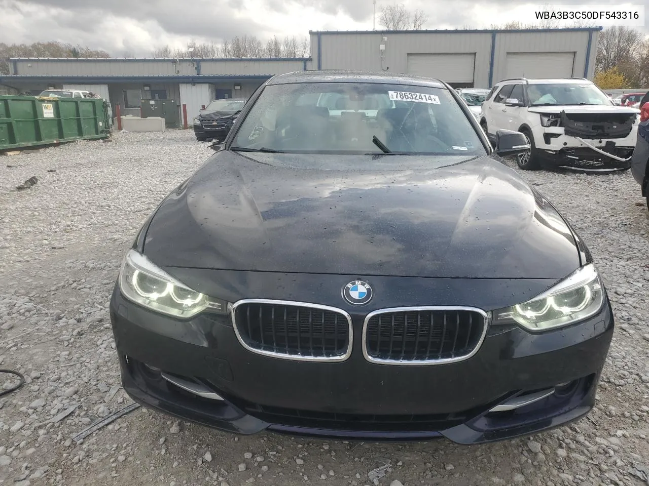 2013 BMW 328 Xi VIN: WBA3B3C50DF543316 Lot: 78632414