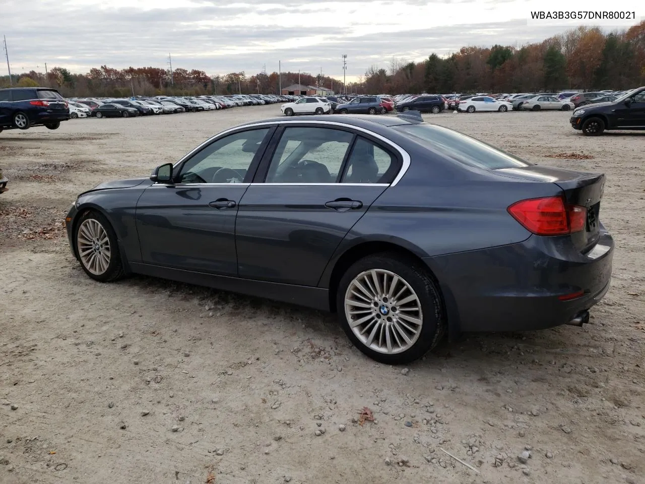 2013 BMW 328 Xi VIN: WBA3B3G57DNR80021 Lot: 78811934