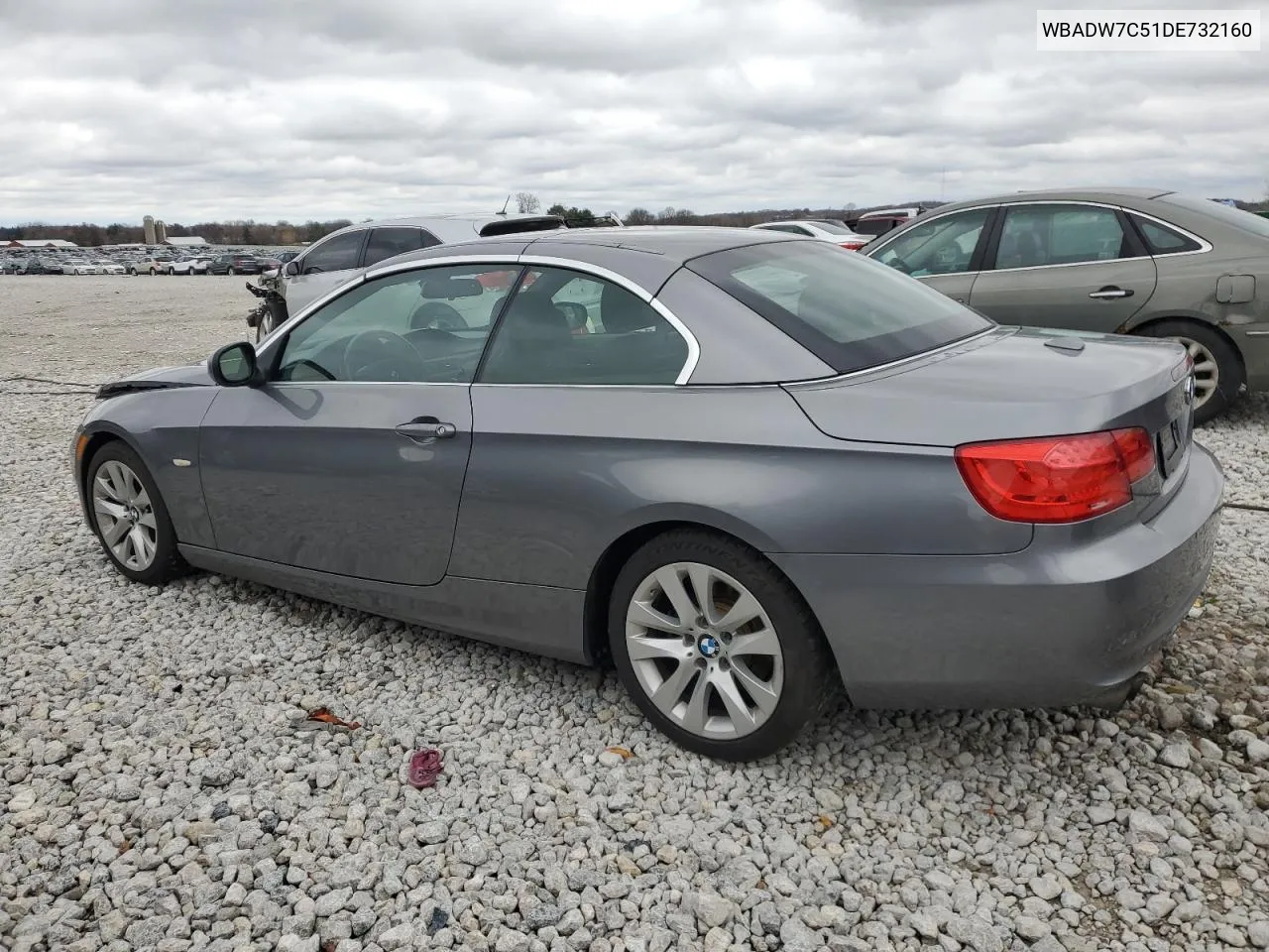 2013 BMW 328 I Sulev VIN: WBADW7C51DE732160 Lot: 79132734