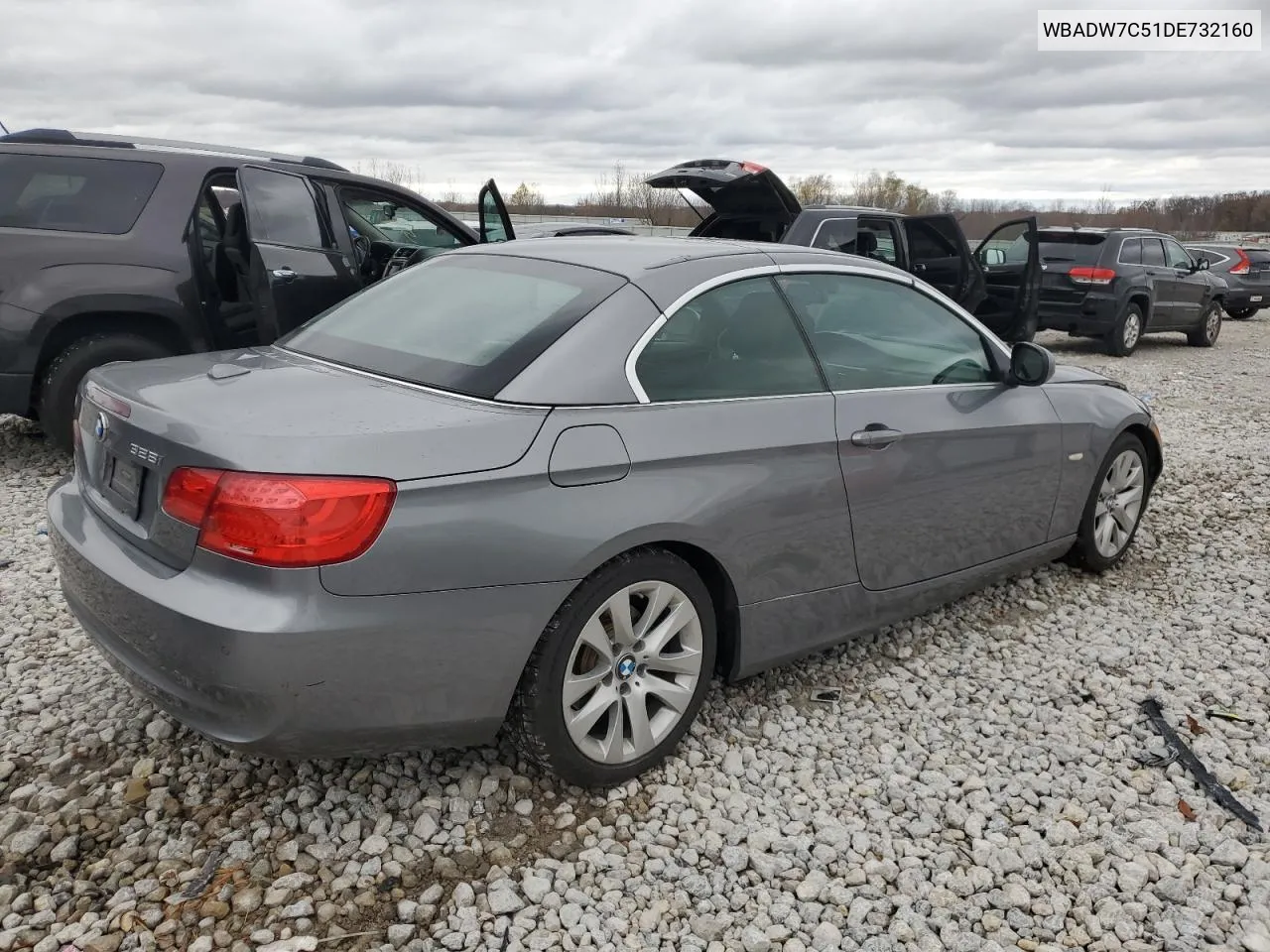 2013 BMW 328 I Sulev VIN: WBADW7C51DE732160 Lot: 79132734