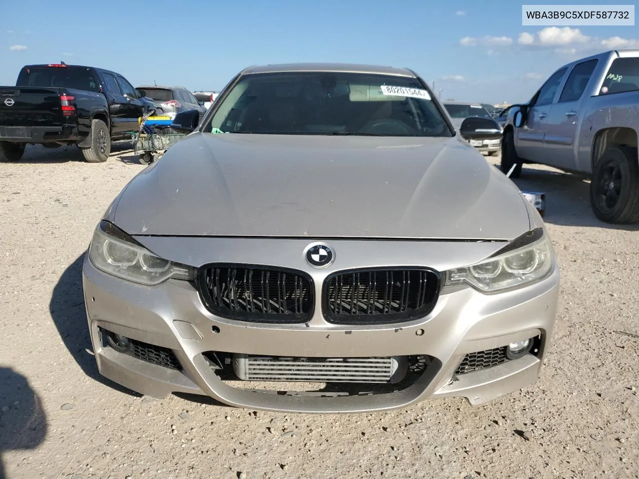 2013 BMW 335 Xi VIN: WBA3B9C5XDF587732 Lot: 80201544