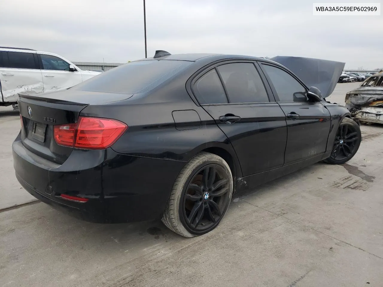 2014 BMW 328 I VIN: WBA3A5C59EP602969 Lot: 43482474