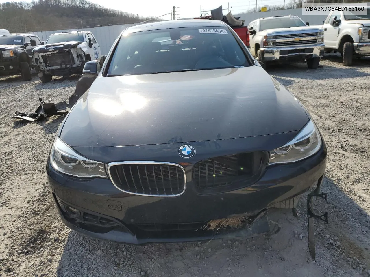 2014 BMW 335 Xigt VIN: WBA3X9C54ED153160 Lot: 47678434