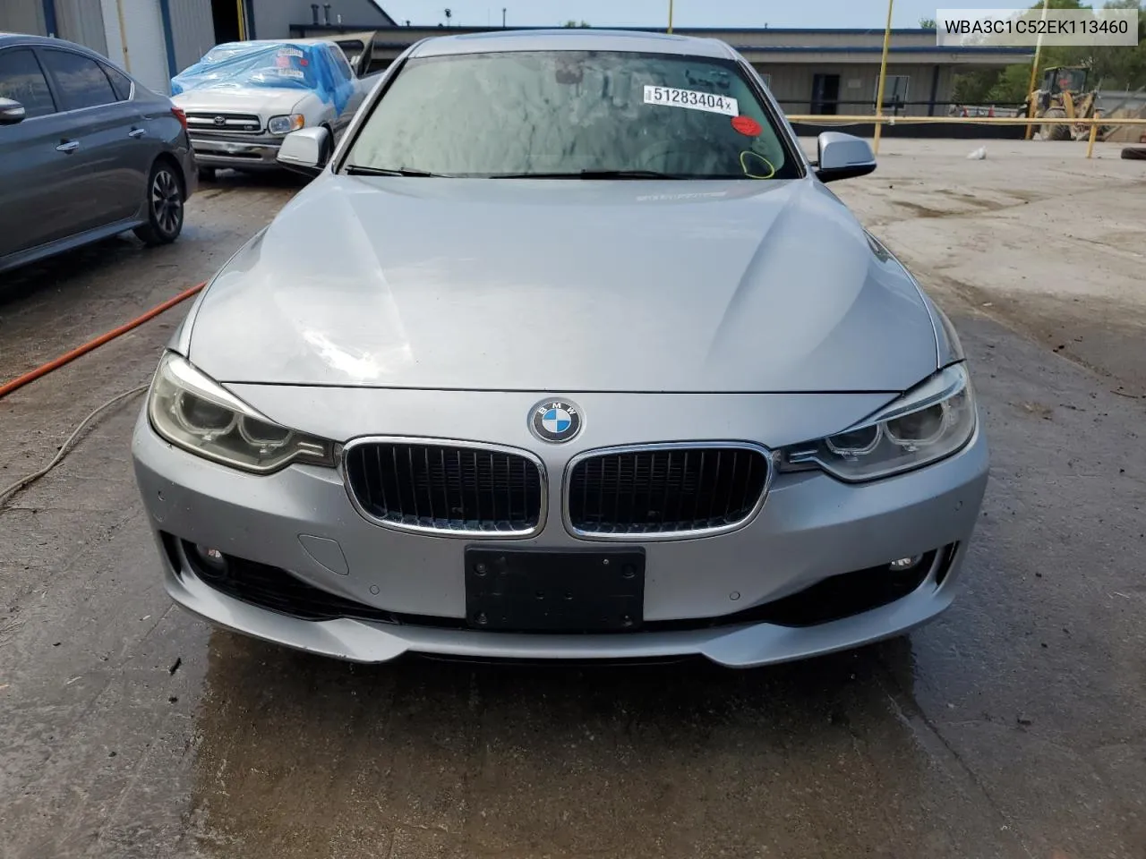 2014 BMW 328 I Sulev VIN: WBA3C1C52EK113460 Lot: 51283404