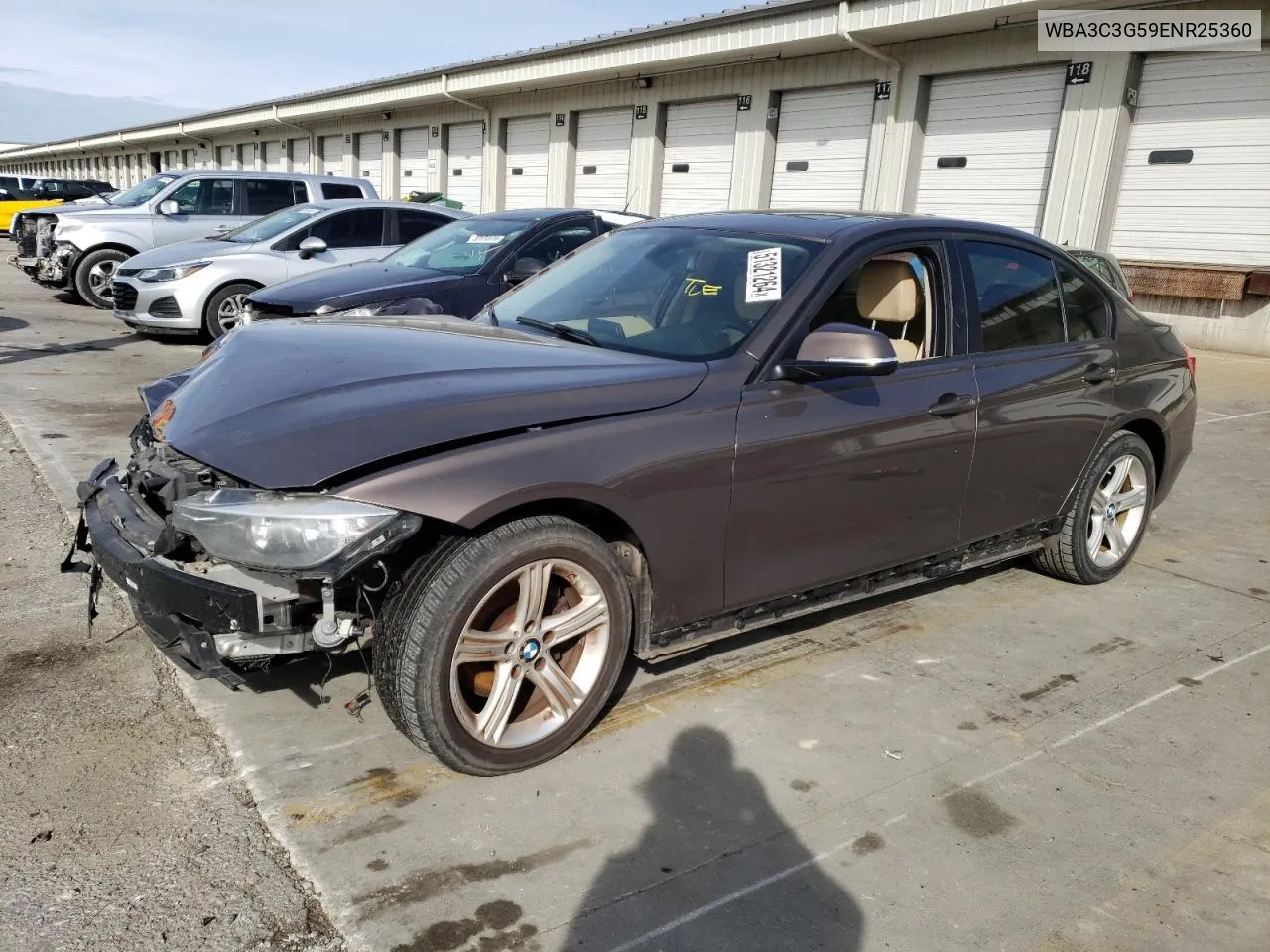 2014 BMW 320 I xDrive VIN: WBA3C3G59ENR25360 Lot: 51321264