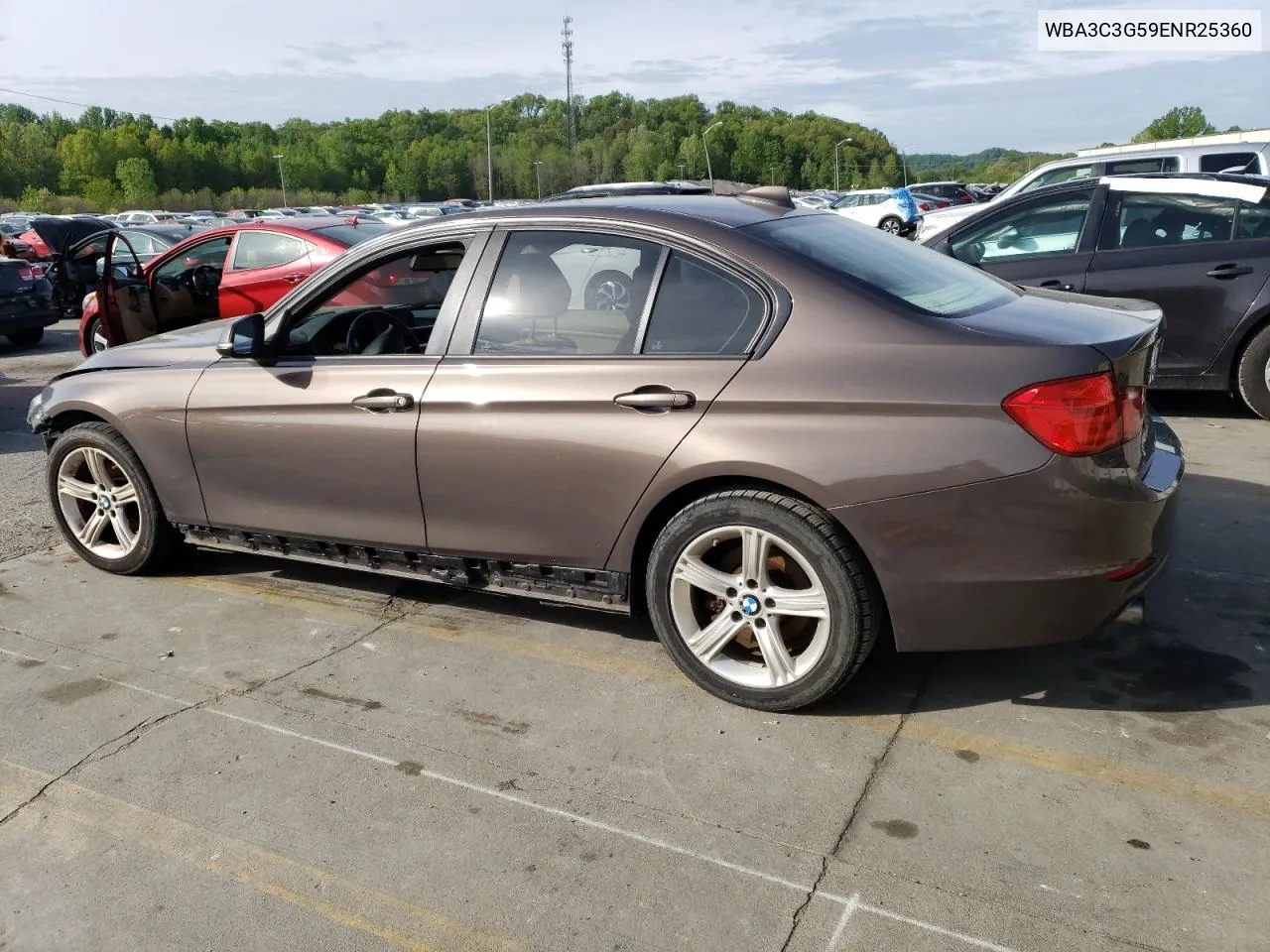 2014 BMW 320 I xDrive VIN: WBA3C3G59ENR25360 Lot: 51321264