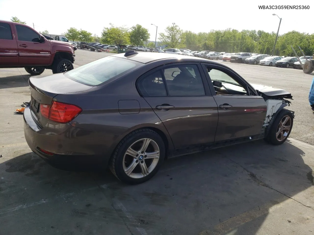 2014 BMW 320 I xDrive VIN: WBA3C3G59ENR25360 Lot: 51321264