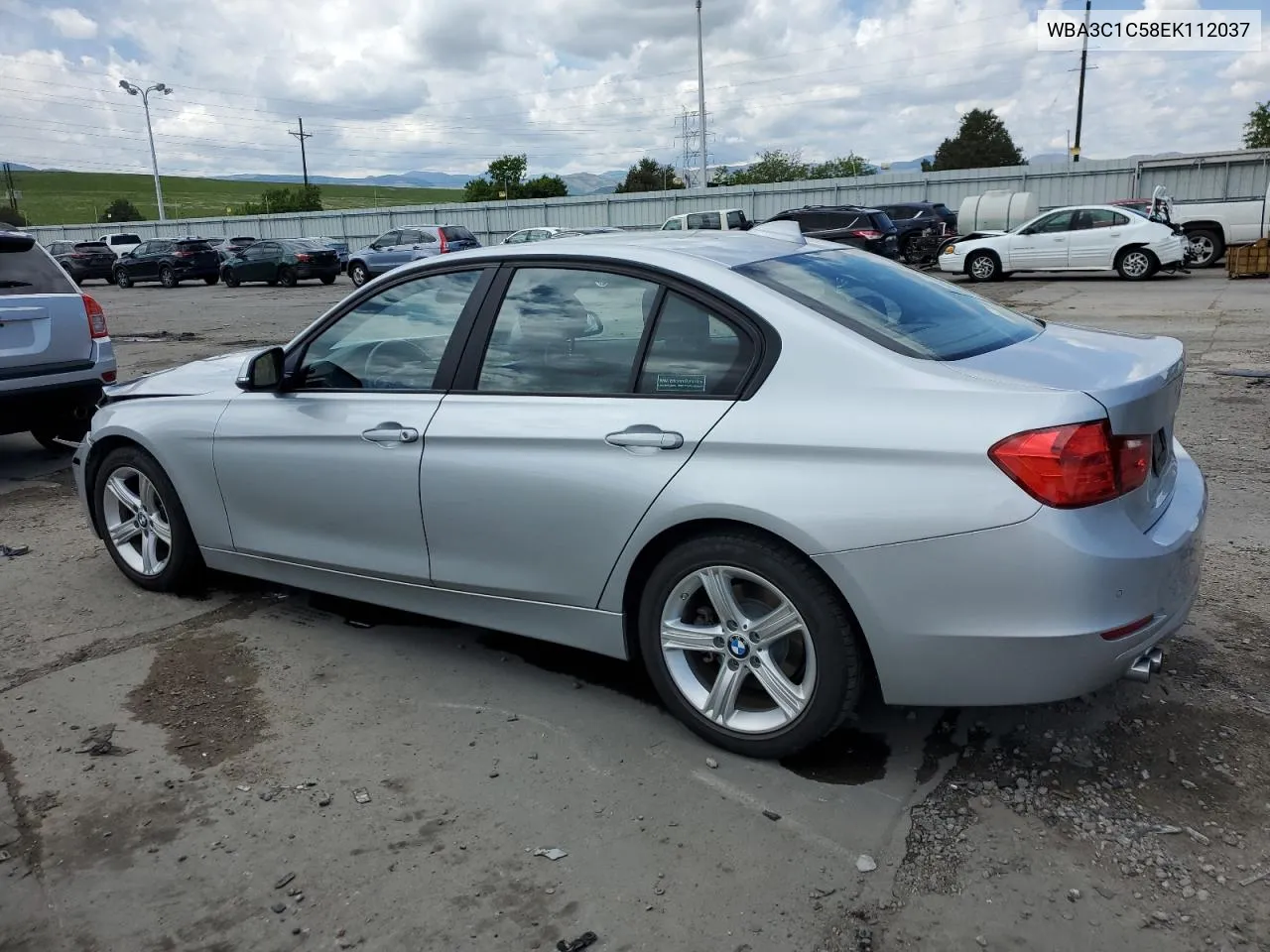 2014 BMW 328 I Sulev VIN: WBA3C1C58EK112037 Lot: 54953744