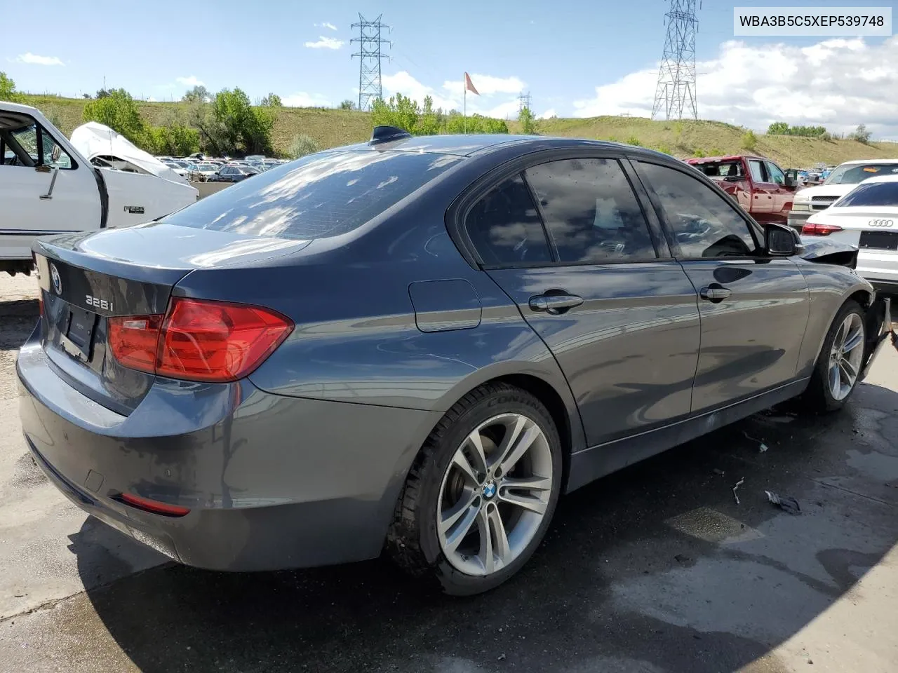 2014 BMW 328 Xi Sulev VIN: WBA3B5C5XEP539748 Lot: 55899314