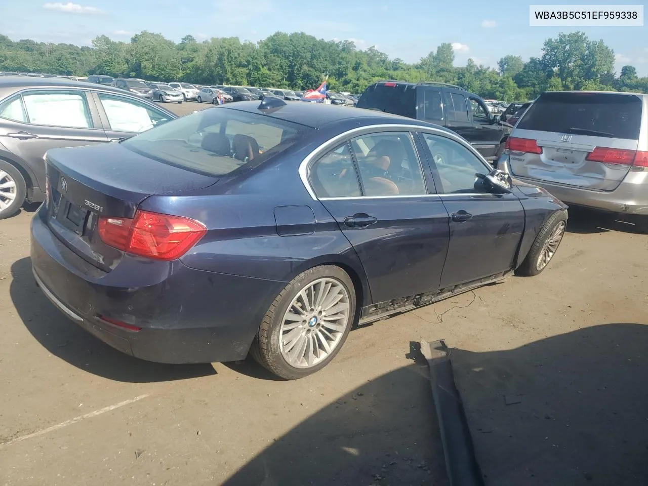 2014 BMW 328 Xi Sulev VIN: WBA3B5C51EF959338 Lot: 57435164