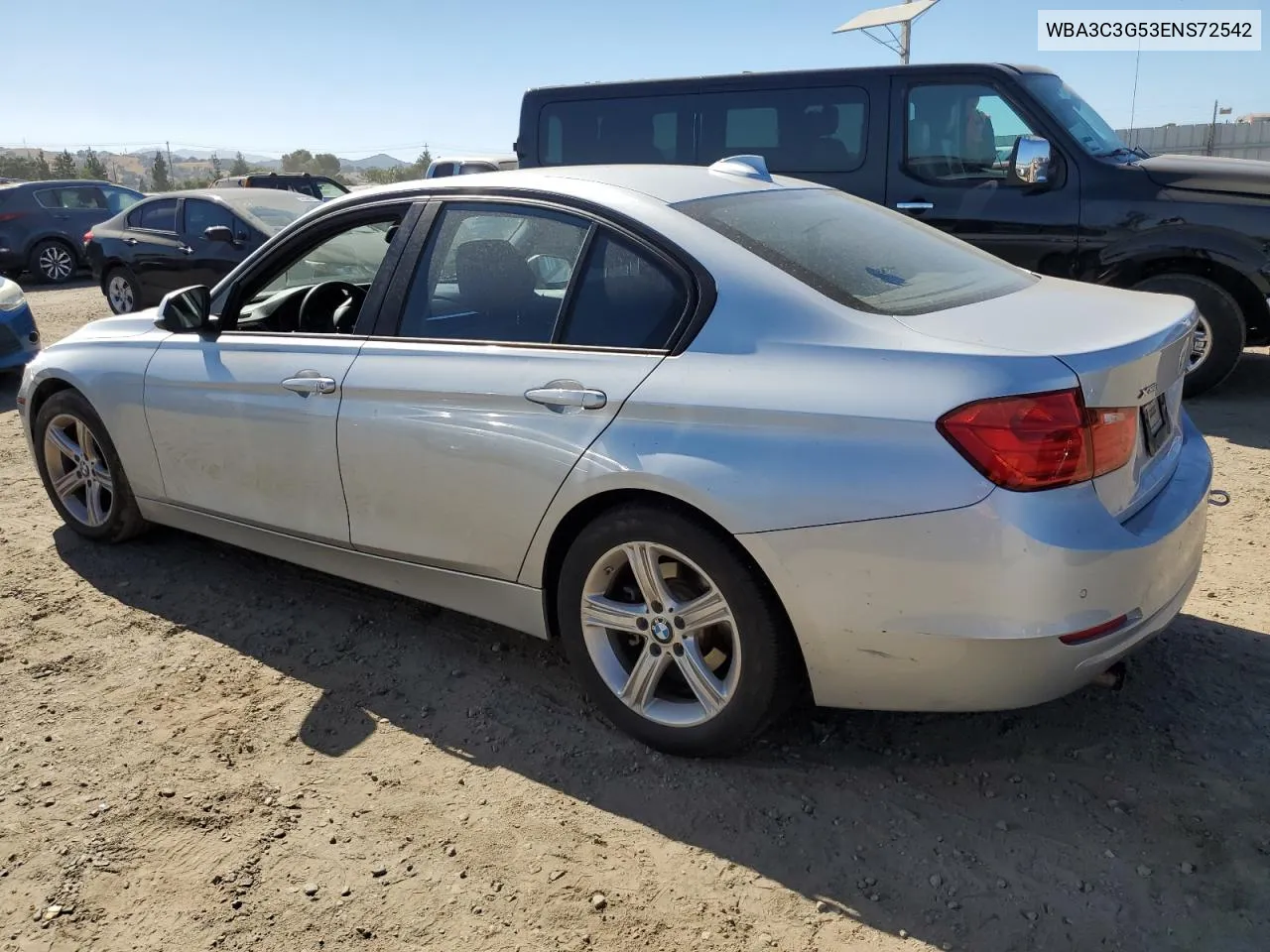 2014 BMW 320 I xDrive VIN: WBA3C3G53ENS72542 Lot: 59178404