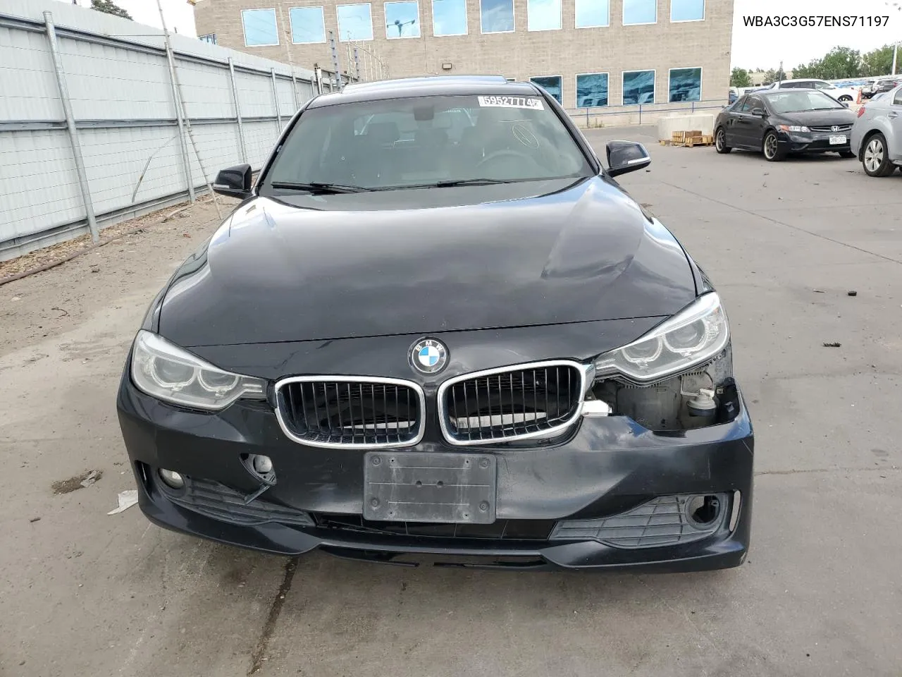 2014 BMW 320 I xDrive VIN: WBA3C3G57ENS71197 Lot: 59527774