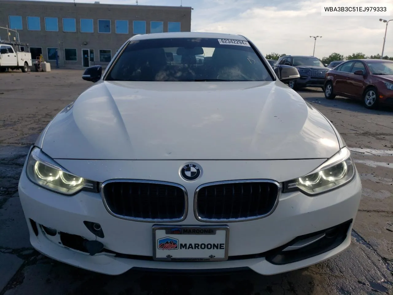 2014 BMW 328 Xi VIN: WBA3B3C51EJ979333 Lot: 62342294