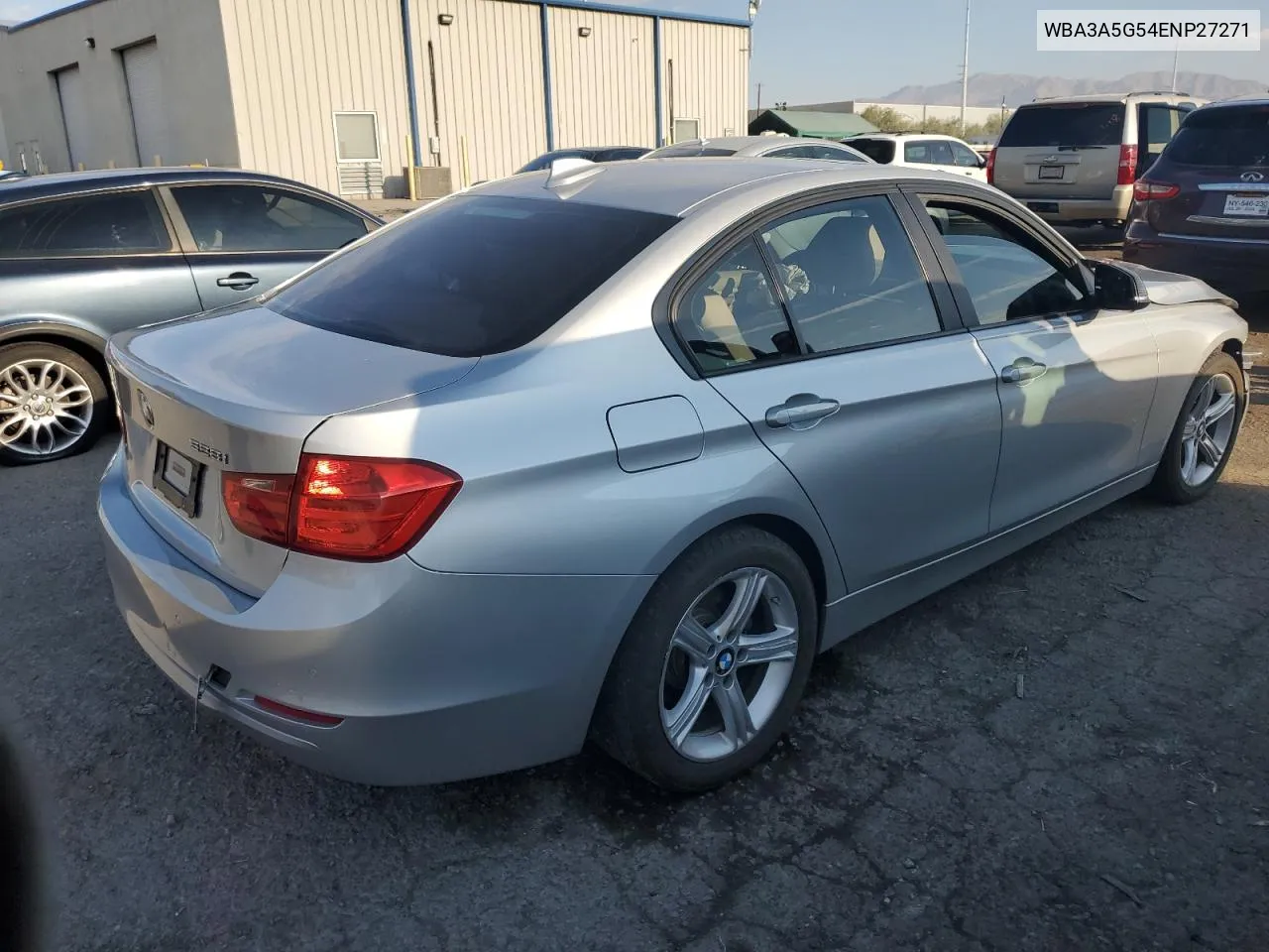 2014 BMW 328 I VIN: WBA3A5G54ENP27271 Lot: 63644084