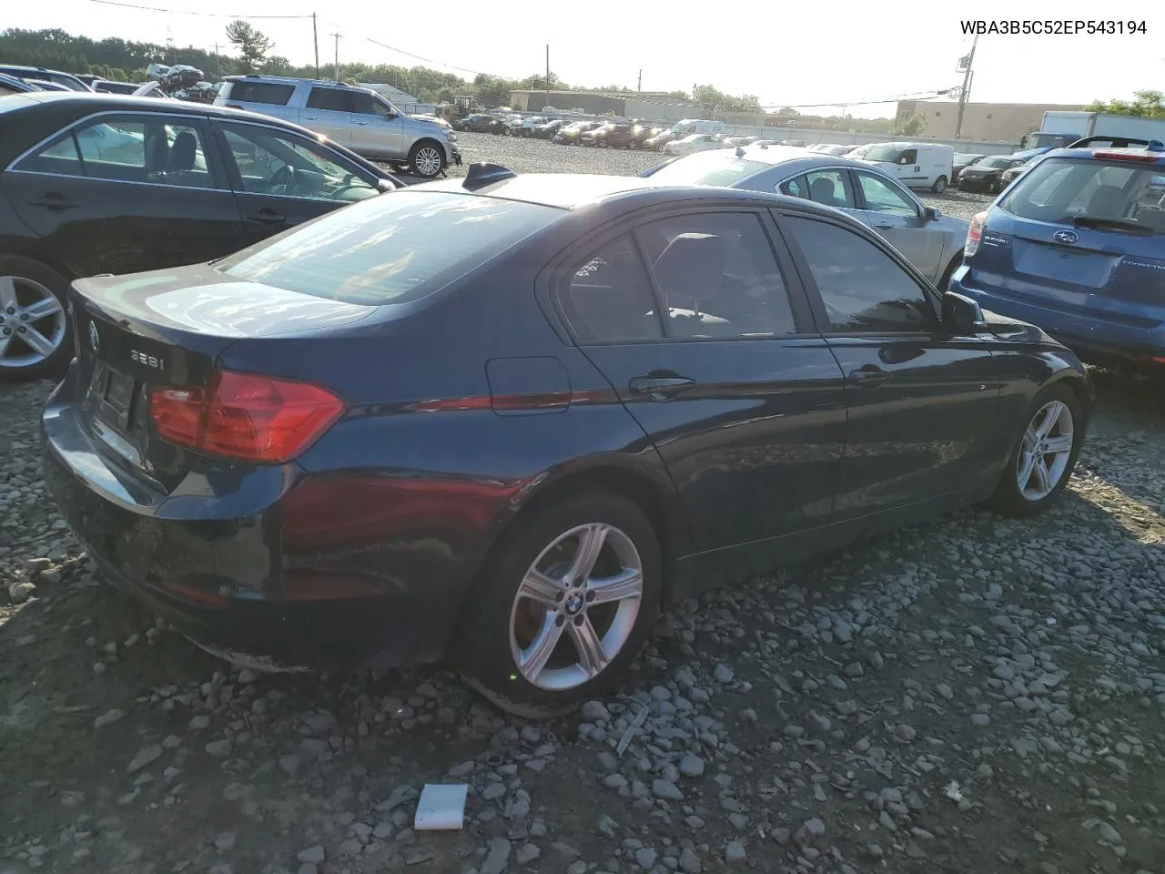 2014 BMW 328 Xi Sulev VIN: WBA3B5C52EP543194 Lot: 63683164